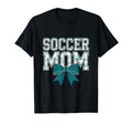 Soccer Mom Coquette Bow Mothers Day T-Shirt - Custom Art Print Men Women - T-Shirt, Sweatshirt, Hoodie