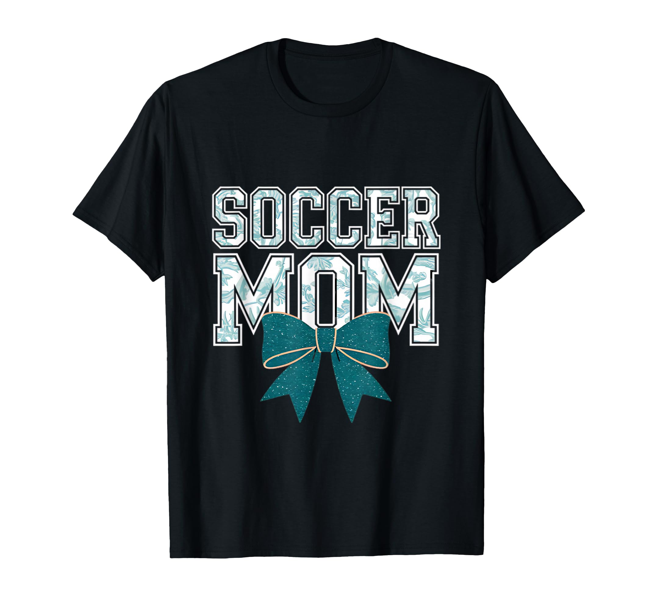 Soccer Mom Coquette Bow Mothers Day T-Shirt - Custom Art Print Men Women - T-Shirt, Sweatshirt, Hoodie