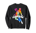 Religious Jesus Soccer Sweatshirt - Casual Everyday Wear Men Women - T-Shirt, Sweatshirt, Hoodie
