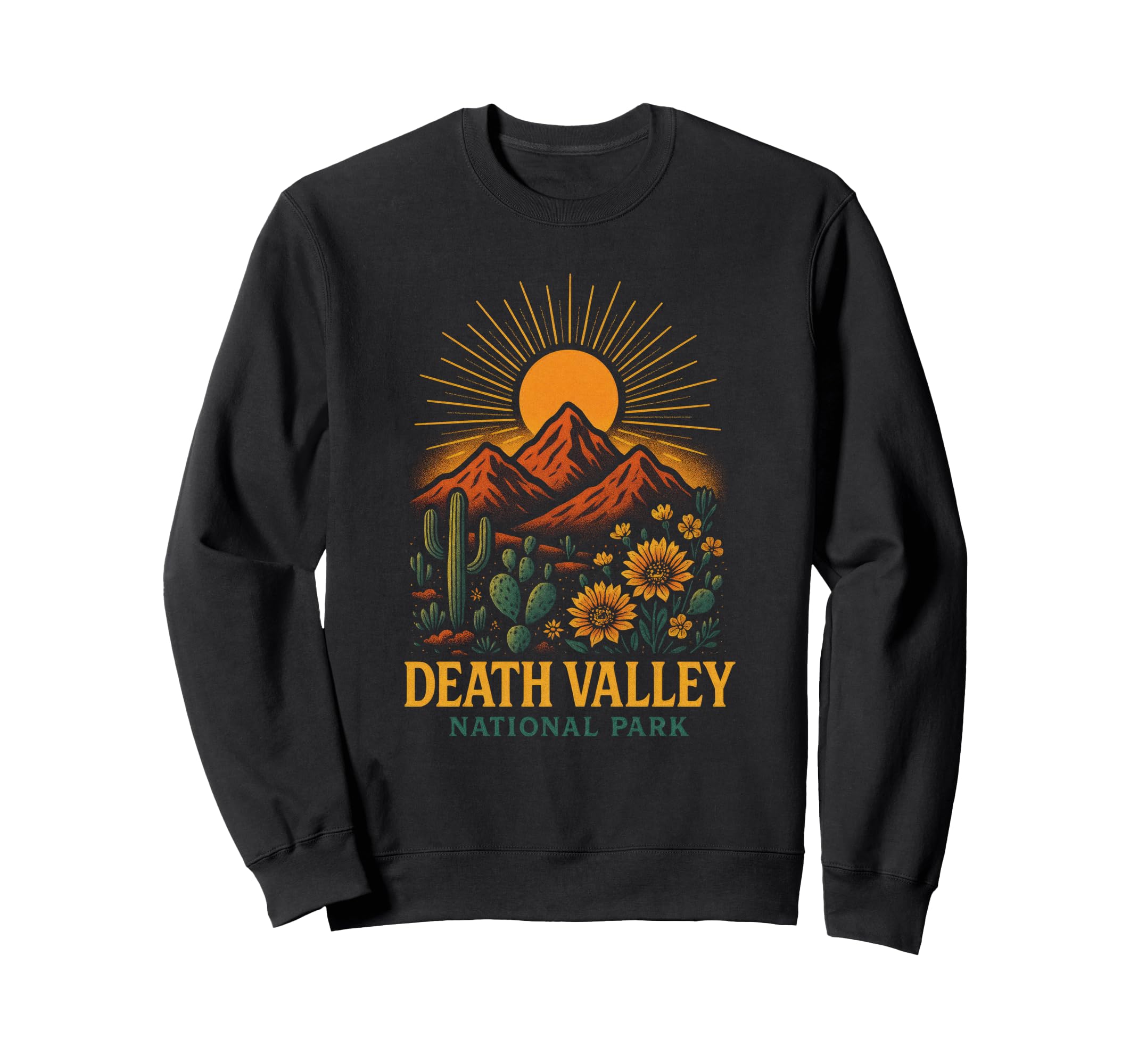 Death Valley National Park Desert Sweatshirt - Graphic Print Unisex - T-Shirt, Sweatshirt, Hoodie