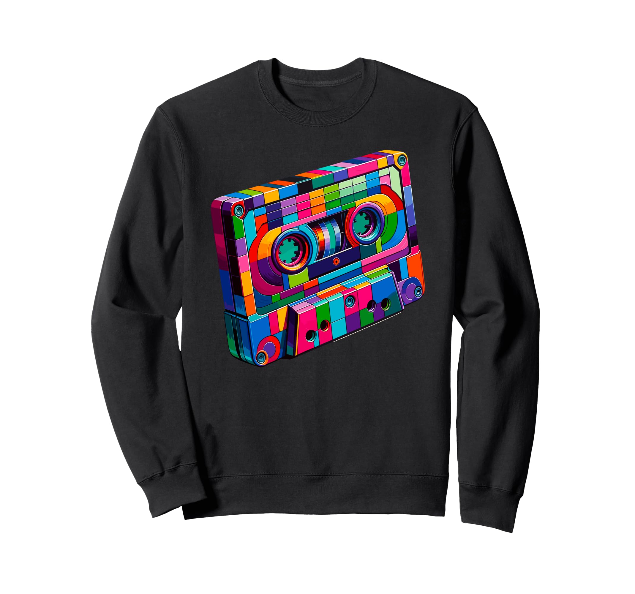 Cassette Player Music Tape Recorder Sweatshirt - Novelty Apparel Unisex - T-Shirt, Sweatshirt, Hoodie