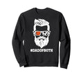 Dad Both Soccer Basketball Dad Ballers Sweatshirt - Unique Graphic Unisex - T-Shirt, Sweatshirt, Hoodie