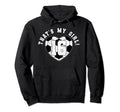 Thats My Soccer Player Mom Dad Jersey Hoodie - Unique Graphic for Adults - T-Shirt, Sweatshirt, Hoodie