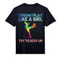 Funny Soccer Art Soccer Player T-Shirt - Casual Everyday Wear Men Women - T-Shirt, Sweatshirt, Hoodie