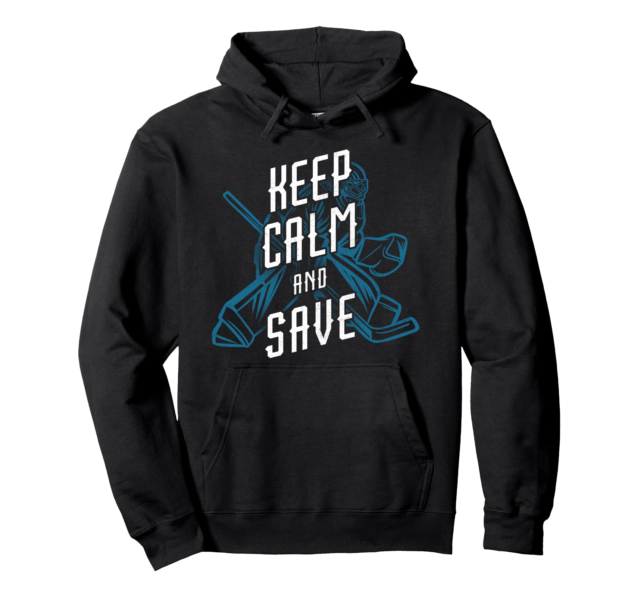 Ice Hockey Goalie Goalkeeper Hoodie - Novelty Apparel Men Women - T-Shirt, Sweatshirt, Hoodie