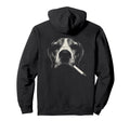 Beagle Smoking Cigarette Grunge Meme Hoodie - Unique Graphic for Adults - T-Shirt, Sweatshirt, Hoodie