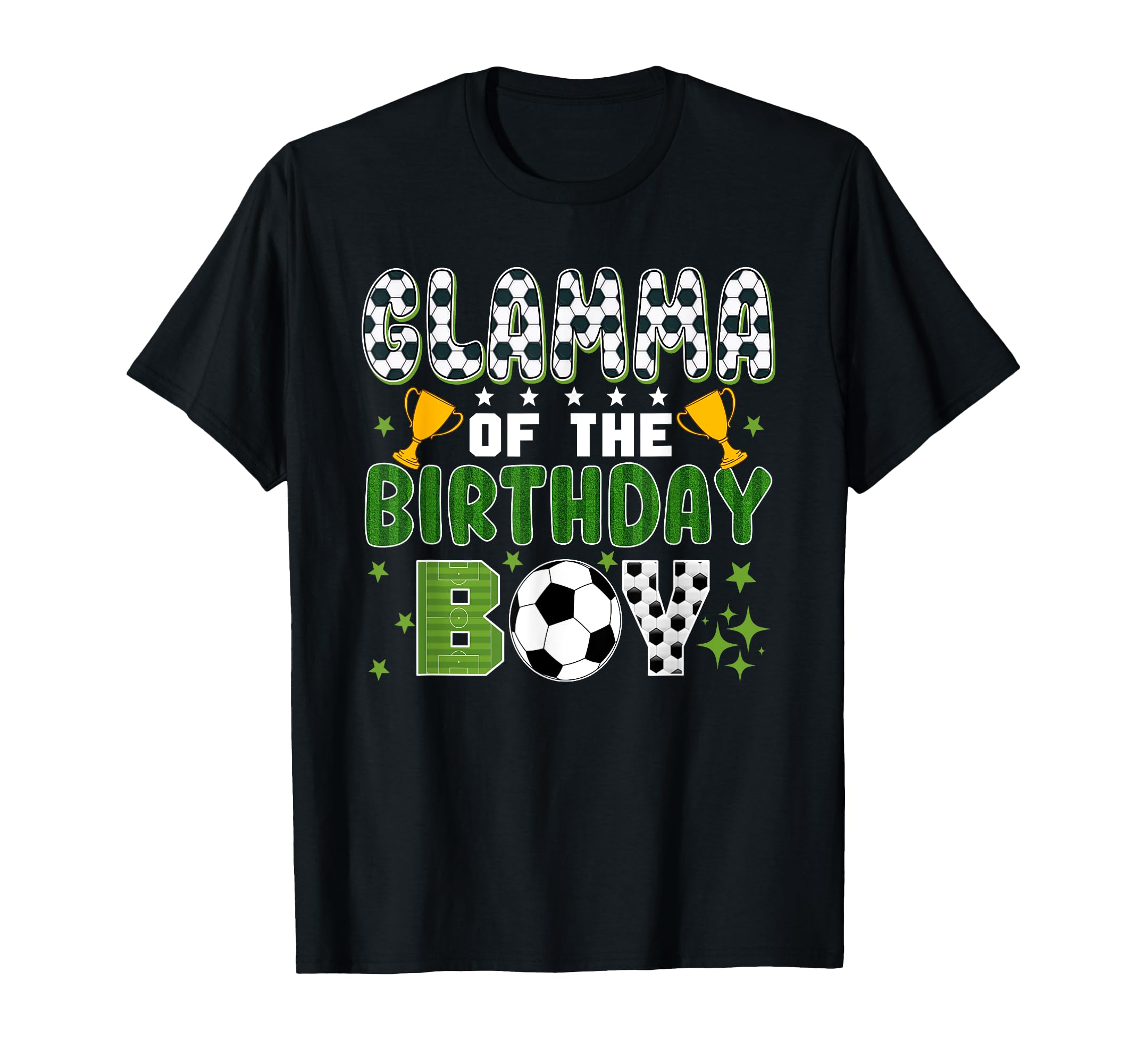 Glamma Birthday Soccer Group Family T-Shirt - Custom Art Print Men Women - T-Shirt, Sweatshirt, Hoodie