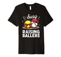 Energetic Busy Raising Ballers Softball T-Shirt - Custom Art Print Unisex - T-Shirt, Sweatshirt, Hoodie