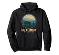 Great Smoky Mountains National Park Bear Hoodie - Novelty Apparel Unisex - T-Shirt, Sweatshirt, Hoodie