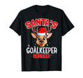 Santas Goalkeeper Reindeer Matching T-Shirt - Unique Graphic for Adults - T-Shirt, Sweatshirt, Hoodie