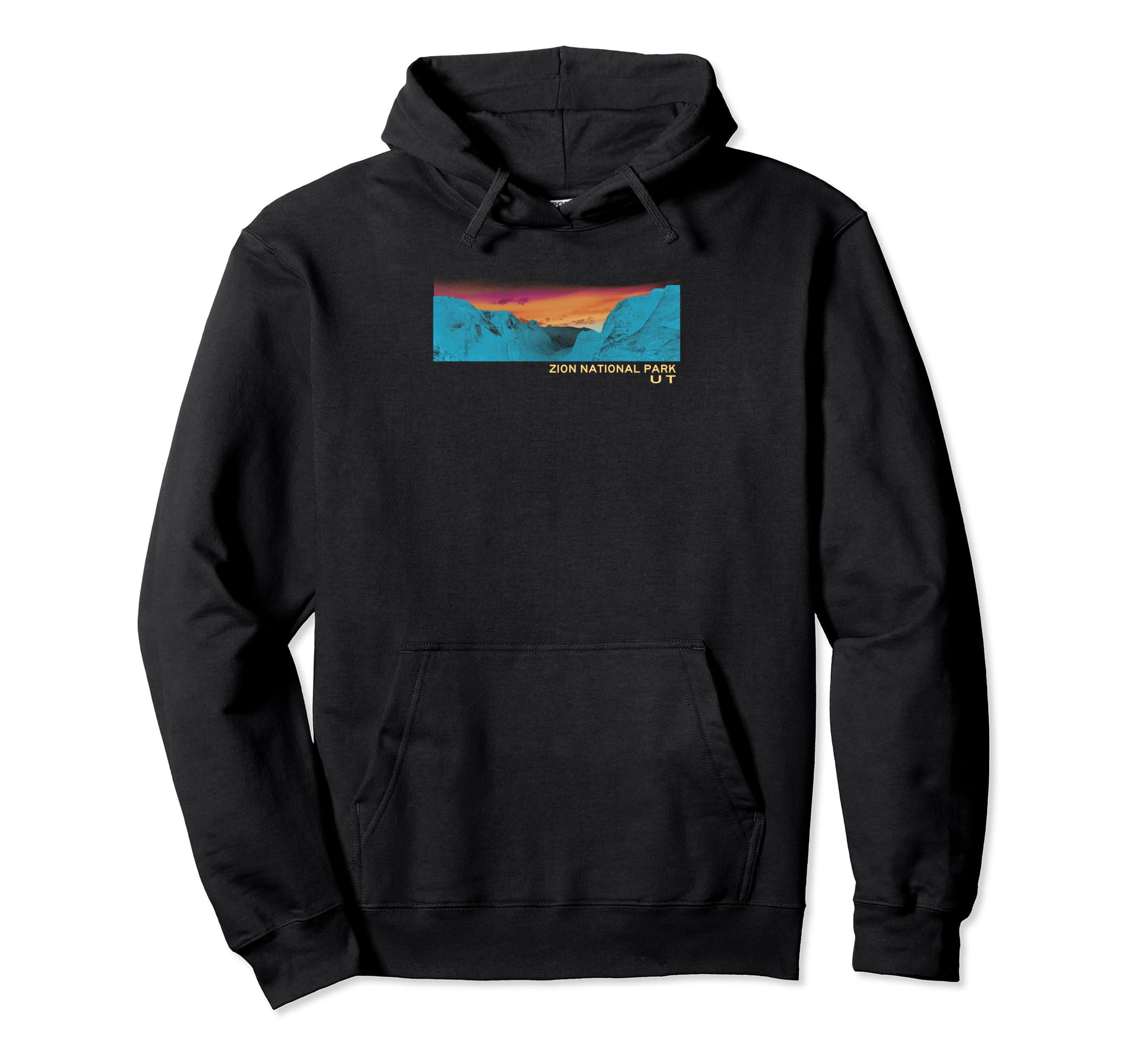 Zion National Park Hoodie - Casual Everyday Wear Men Women - T-Shirt, Sweatshirt, Hoodie