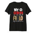 Proud Soccer Senior Mama Soccer T-Shirt - Custom Art Print for Adults - T-Shirt, Sweatshirt, Hoodie