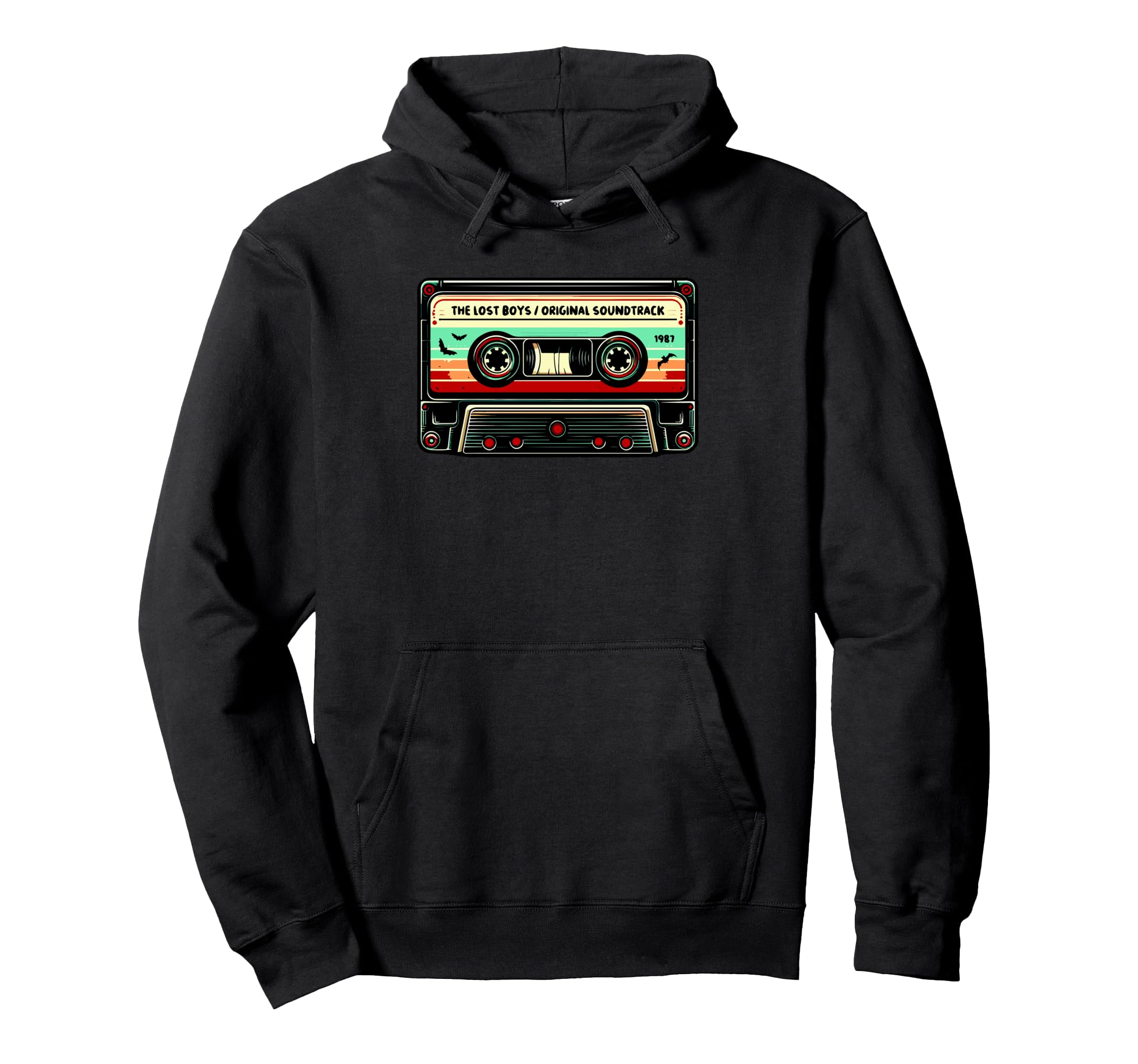 1980S Cassette Tape Hoodie - Custom Art Print Unisex - T-Shirt, Sweatshirt, Hoodie