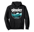 Glacier National Park Montana Nature Hoodie - Trendy Graphic Unisex - T-Shirt, Sweatshirt, Hoodie