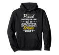 Proud Brother Law Soccer Senior 2027 Hoodie - Minimalist Print Unisex - T-Shirt, Sweatshirt, Hoodie
