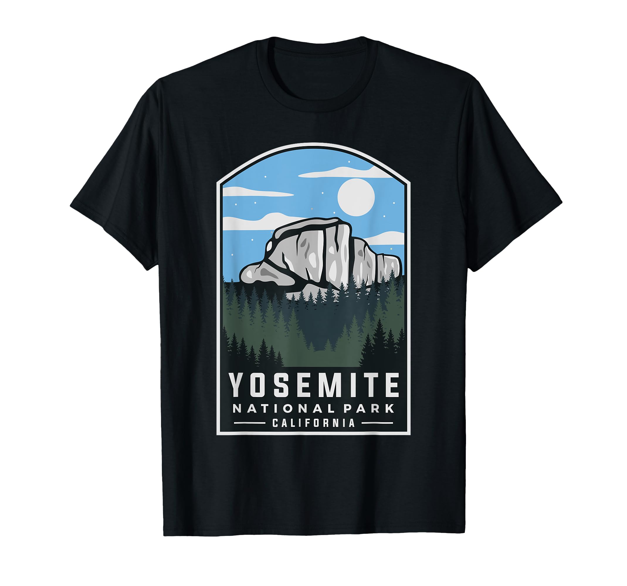 Yosemite National Park Throwback T-Shirt - Novelty Apparel Unisex - T-Shirt, Sweatshirt, Hoodie