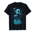 Jesus Saves Soccer Christian Goalkeeper T-Shirt - Custom Art Print Unisex - T-Shirt, Sweatshirt, Hoodie