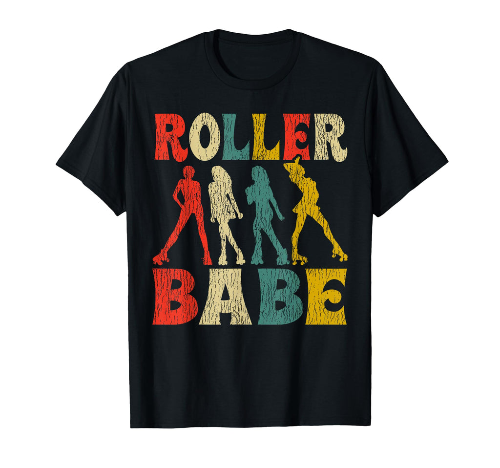 Roller Skating Skate 1970S Roller Babe T-Shirt - Aesthetic Graphic Unisex - T-Shirt, Sweatshirt, Hoodie