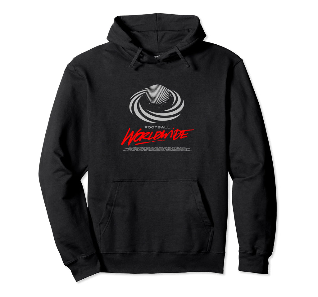 Football Worldwide 2022 Tournament Hoodie - Minimalist Print for Adults - T-Shirt, Sweatshirt, Hoodie