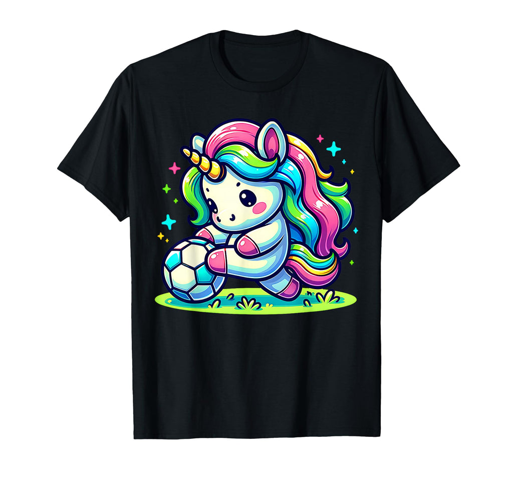 Footballer Unicorn Fans Soccer Team T-Shirt - Trendy Graphic Unisex - T-Shirt, Sweatshirt, Hoodie