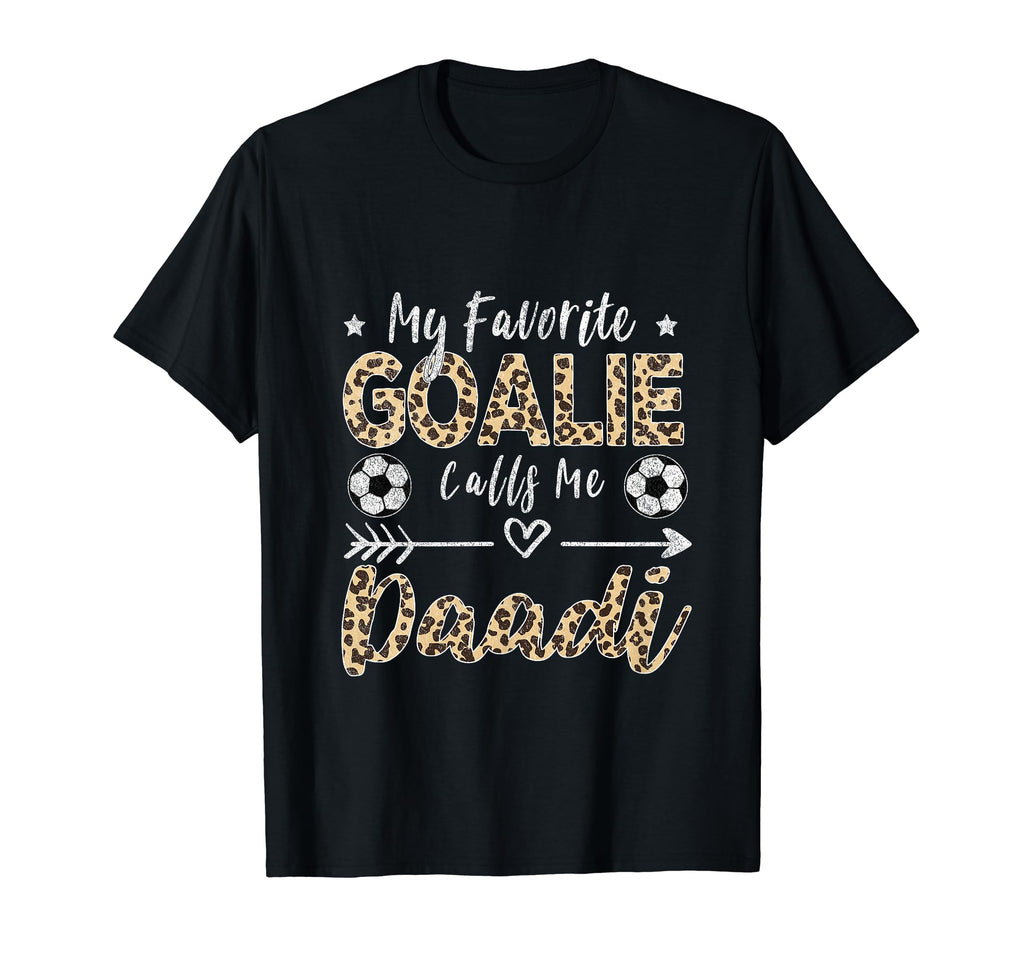 My Favorite Goalie Calls Me Daadi Indian T-Shirt - Minimalist Print Unisex - T-Shirt, Sweatshirt, Hoodie