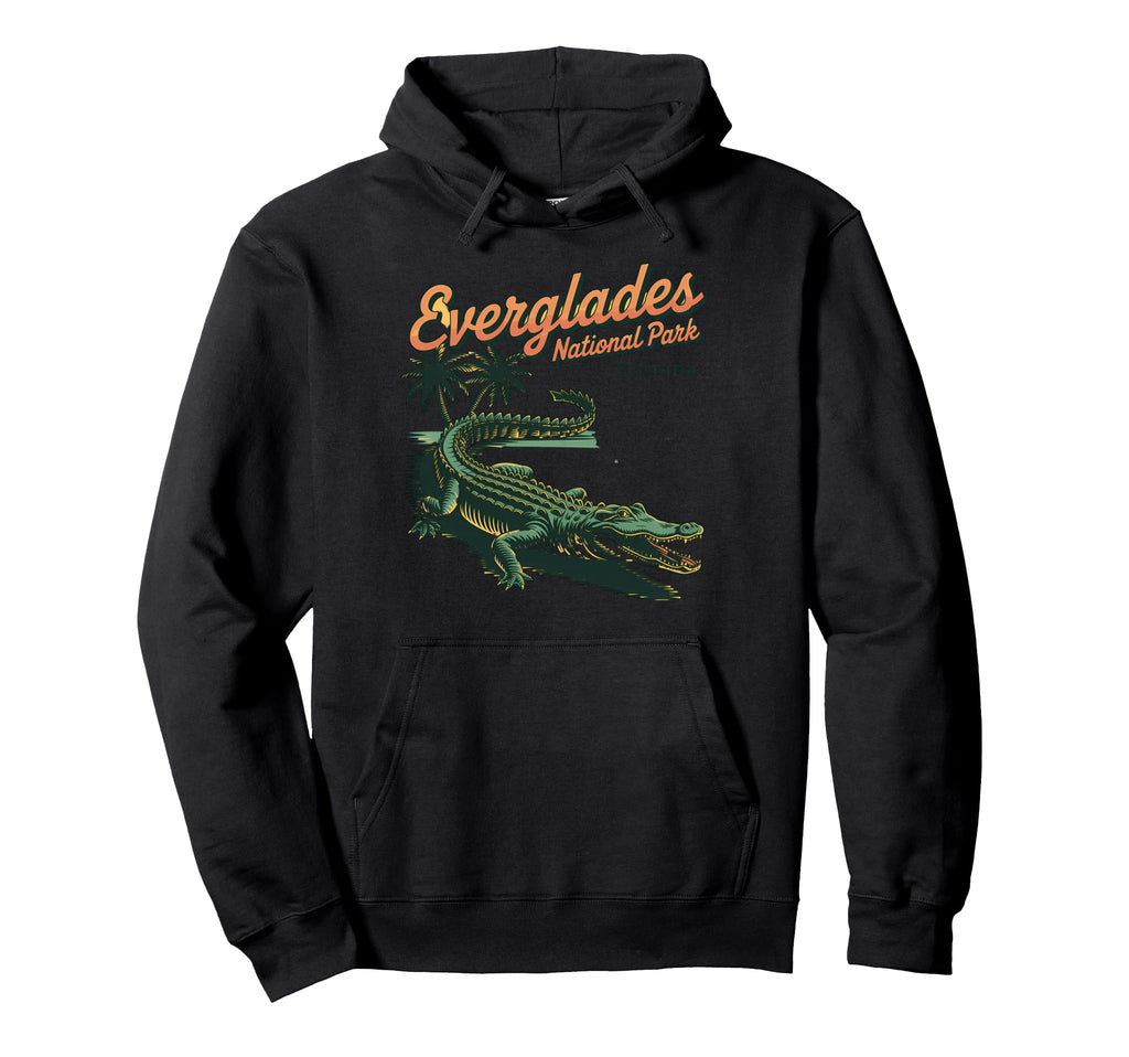 Everglades National Park Florida Hoodie - Fun Novelty Design Unisex - T-Shirt, Sweatshirt, Hoodie