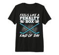 Feels Like Penalty Box Kind Day Tri T-Shirt - Aesthetic Graphic Men Women - T-Shirt, Sweatshirt, Hoodie