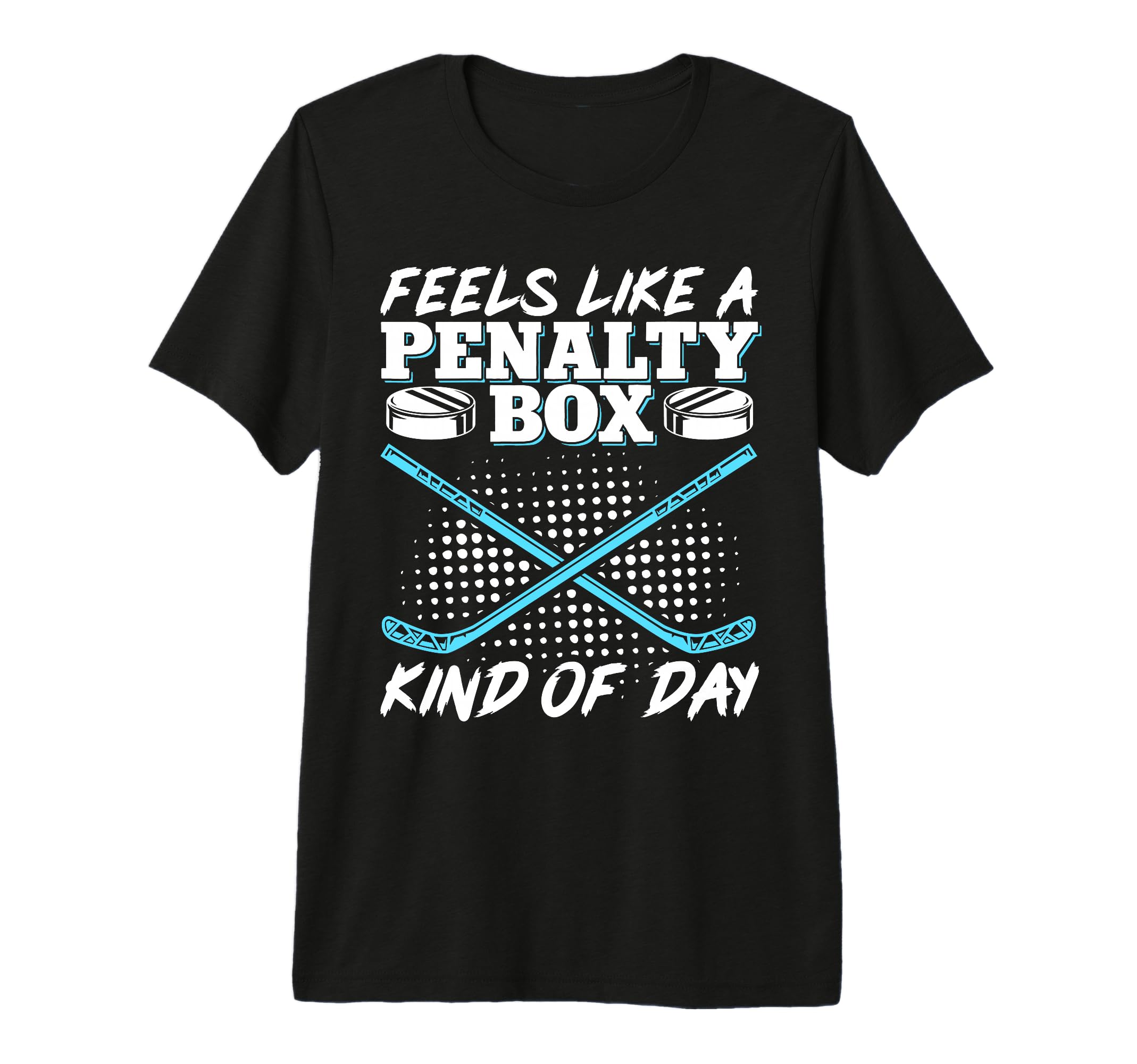 Feels Like Penalty Box Kind Day Tri T-Shirt - Aesthetic Graphic Men Women - T-Shirt, Sweatshirt, Hoodie