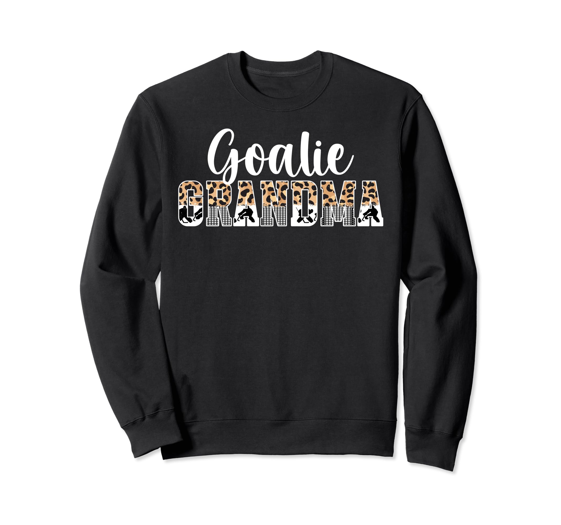 Ice Hockey Goalie Grandma Hockey Sweatshirt - Minimalist Print Unisex - T-Shirt, Sweatshirt, Hoodie
