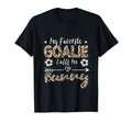 My Favorite Goalie Calls Me Bunny T-Shirt - Trendy Graphic for Adults - T-Shirt, Sweatshirt, Hoodie