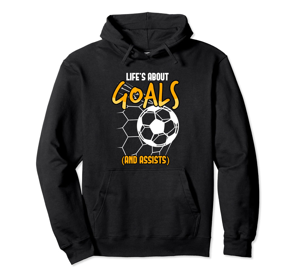 Soccer Ball Lies About Goals Goalkeeper Hoodie - Custom Art Print Unisex - T-Shirt, Sweatshirt, Hoodie