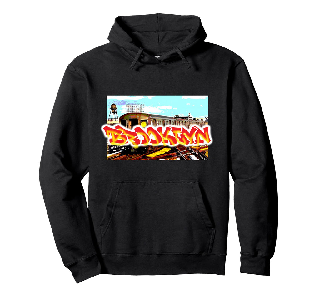 Brooklyn New York Hip Hop Nyc Old Hoodie - Casual Everyday Wear Unisex - T-Shirt, Sweatshirt, Hoodie