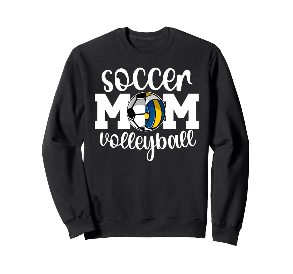 Volleyball Soccer Mom Ballers Sweatshirt - Aesthetic Graphic Men Women - T-Shirt, Sweatshirt, Hoodie