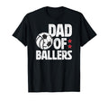 Dad Ballers Soccer Volleyball Dad T-Shirt - Aesthetic Graphic for Adults - T-Shirt, Sweatshirt, Hoodie