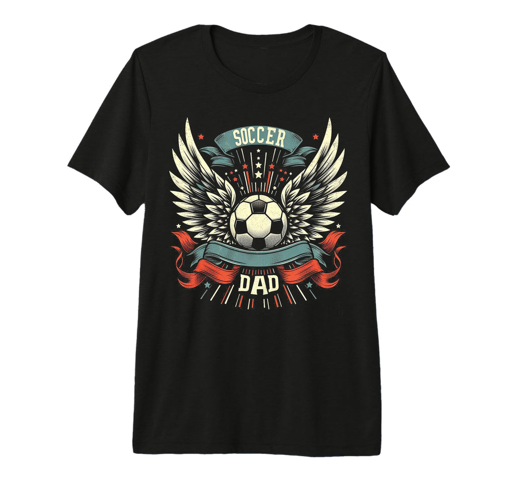 Soccer Dad Family Matching Dad T-Shirt - Custom Art Print Men Women - T-Shirt, Sweatshirt, Hoodie