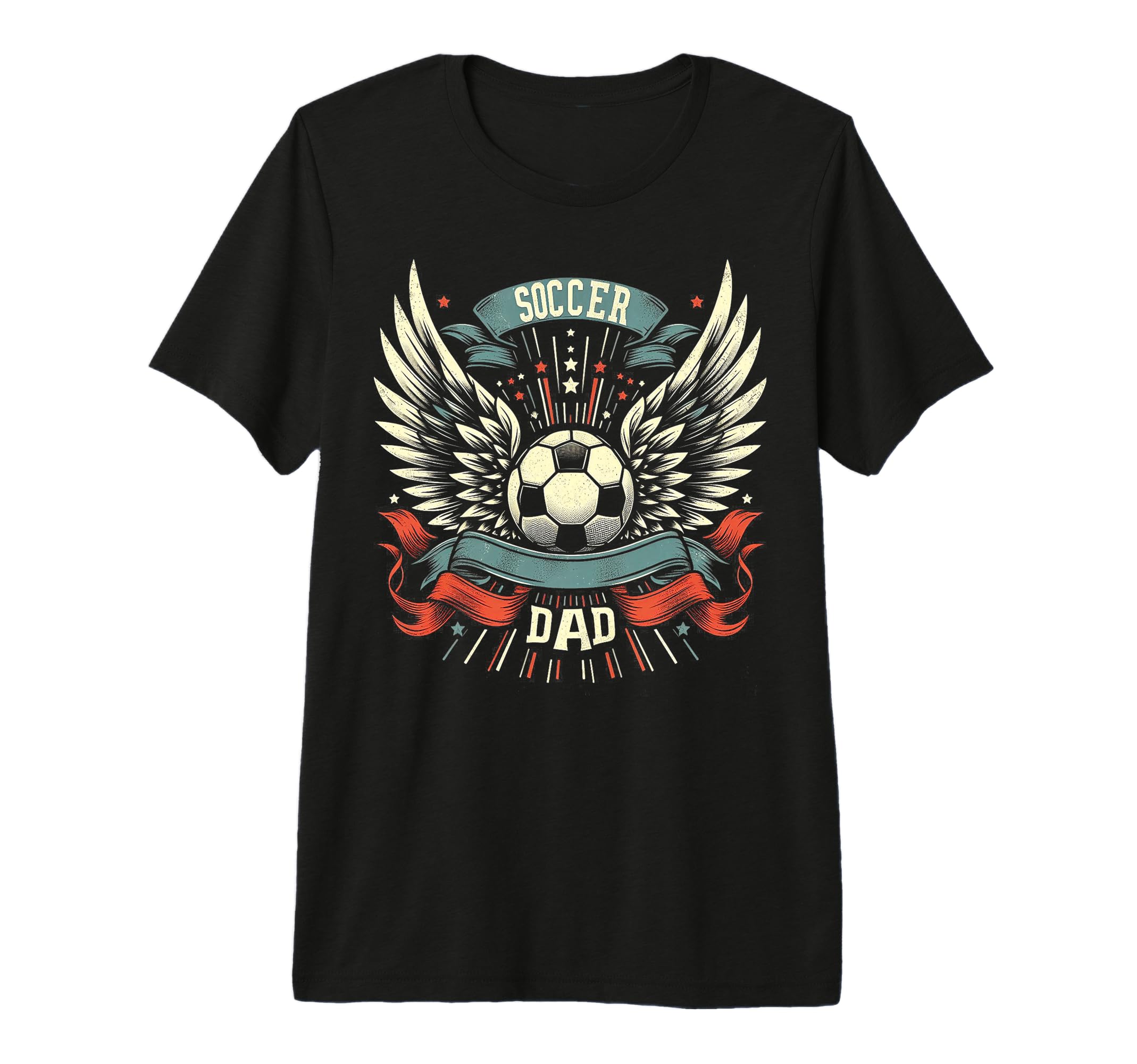 Soccer Dad Family Matching Dad T-Shirt - Custom Art Print Men Women - T-Shirt, Sweatshirt, Hoodie