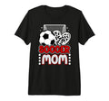 Soccer Mom Soccer Player Mother Heart T-Shirt - Custom Art Print Men Women - T-Shirt, Sweatshirt, Hoodie