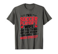 Soccer Players Wife Designs Soccer Lover T-Shirt - Custom Art Print Unisex - T-Shirt, Sweatshirt, Hoodie
