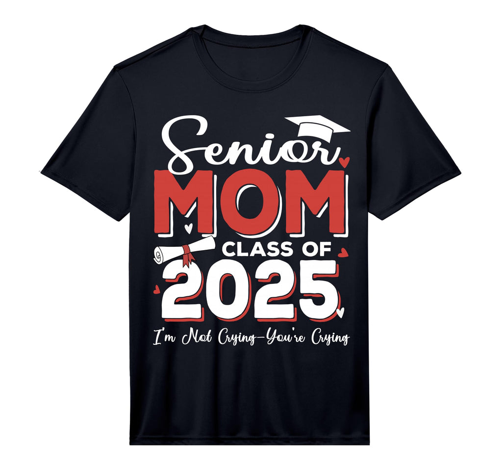 Senior Mom Class 2025 Proud Mom T-Shirt - Trendy Graphic Men Women - T-Shirt, Sweatshirt, Hoodie