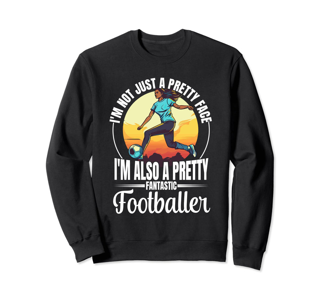 Football Game Lovers Footballer Sweatshirt - Graphic Print for Adults - T-Shirt, Sweatshirt, Hoodie