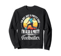 Football Game Lovers Footballer Sweatshirt - Graphic Print for Adults - T-Shirt, Sweatshirt, Hoodie