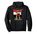 Dabbing Soccer Egypt Jersey Egyptians Hoodie - Custom Art Print for Adults - T-Shirt, Sweatshirt, Hoodie