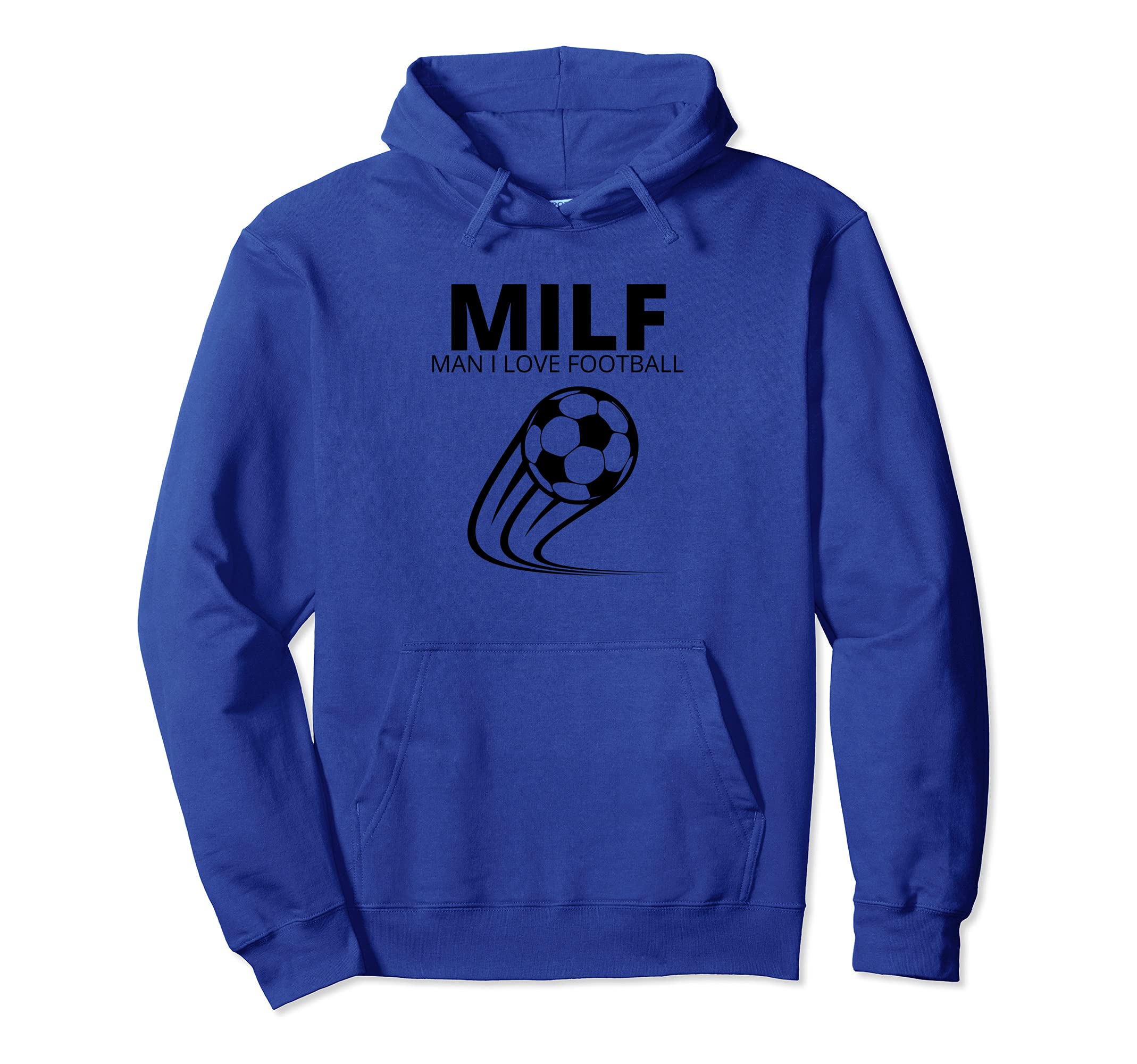 I Love Football Soccer Hoodie - Graphic Print Men Women - T-Shirt, Sweatshirt, Hoodie