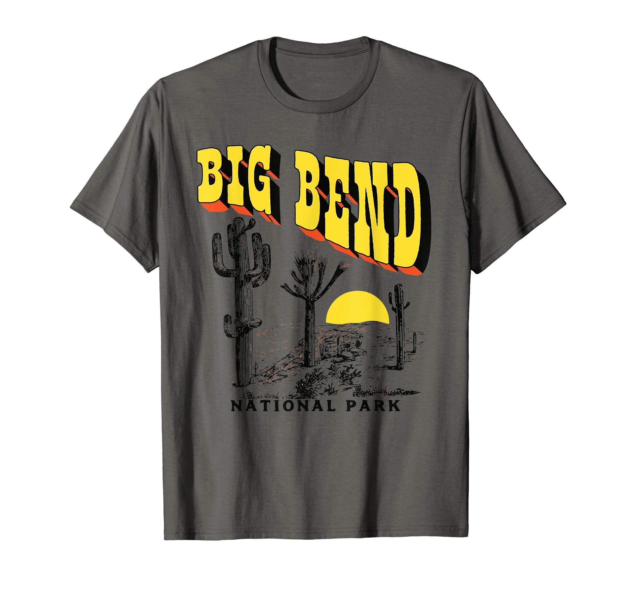 Big Bend National Park Saguaro T-Shirt - Aesthetic Graphic Men Women - T-Shirt, Sweatshirt, Hoodie