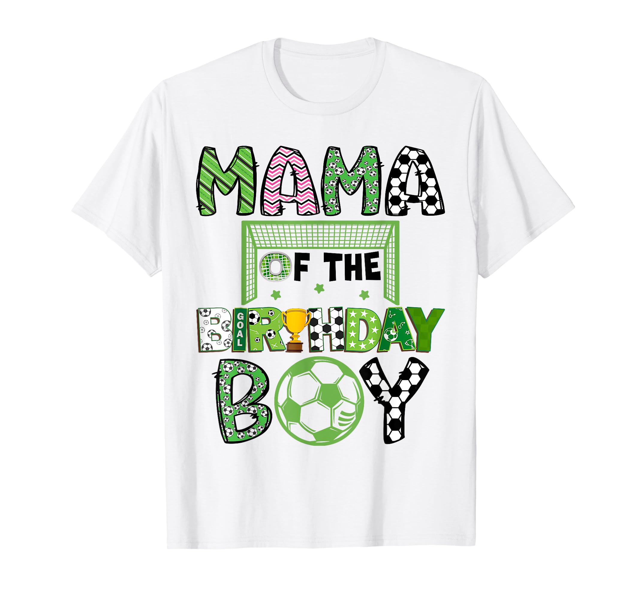 Mama Birthday Soccer Lover Party T-Shirt - Unique Graphic for Adults - T-Shirt, Sweatshirt, Hoodie