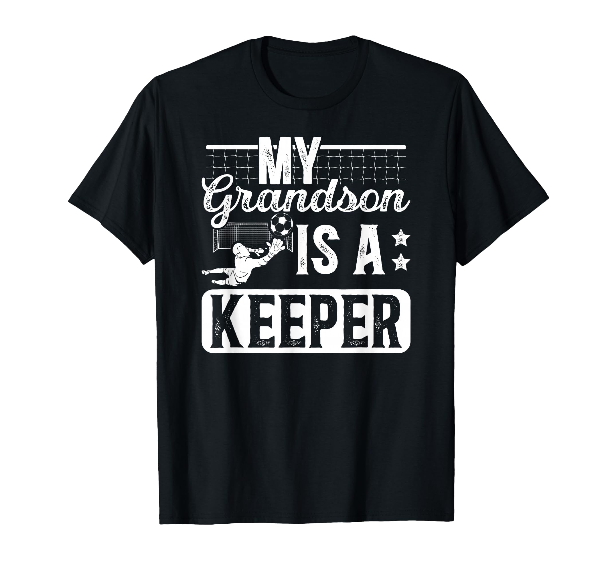 Proud Soccer Keeper Papaw Soccer T-Shirt - Fun Novelty Design for Adults - T-Shirt, Sweatshirt, Hoodie