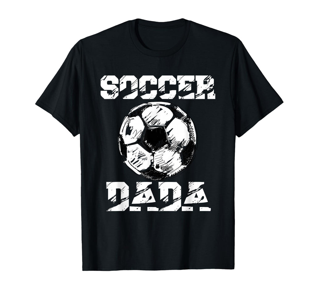 Soccer Dada Distressed Ball T-Shirt - Casual Everyday Wear for Adults - T-Shirt, Sweatshirt, Hoodie