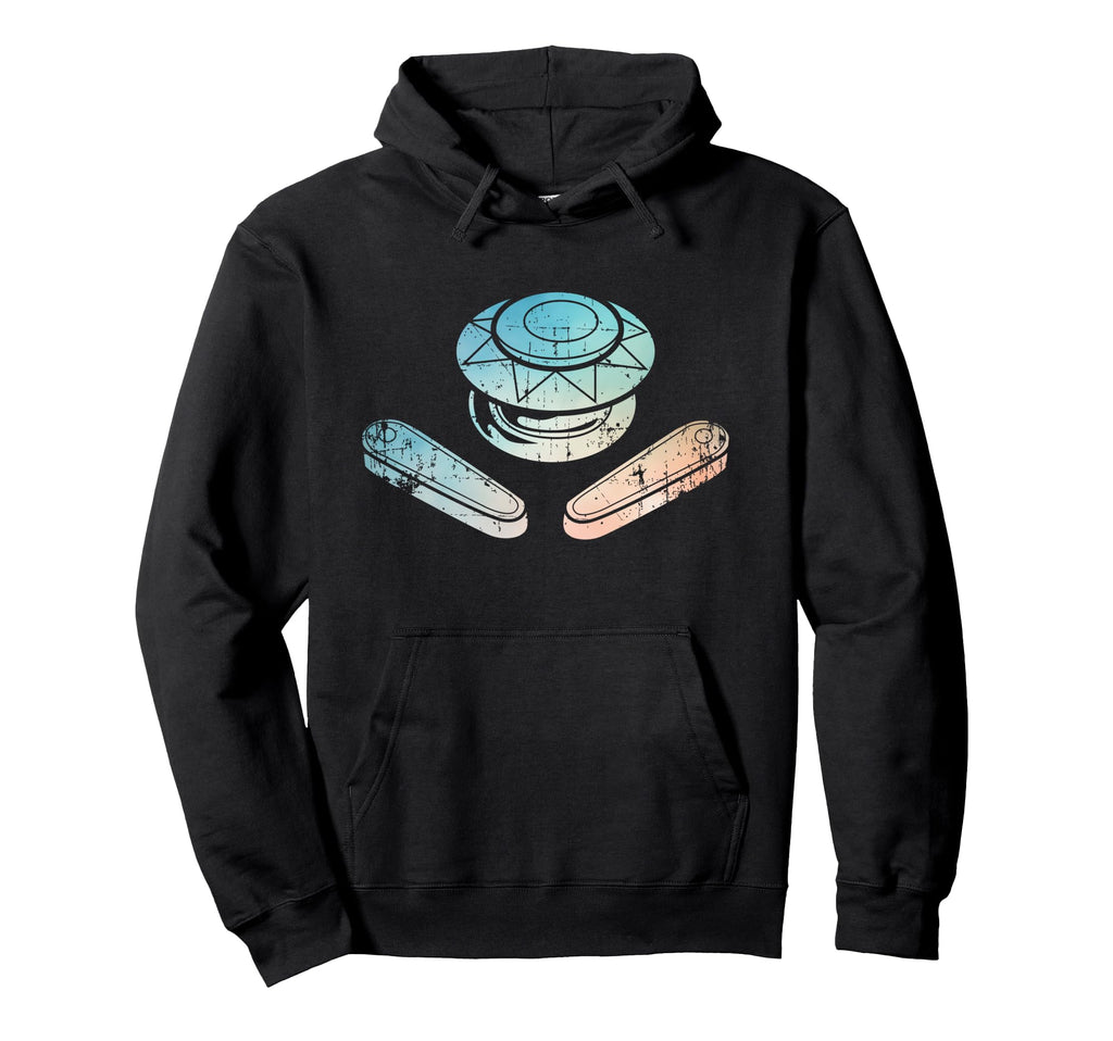 Pinball Funny Pinballer Machine Flipping Hoodie - Aesthetic Graphic Unisex - T-Shirt, Sweatshirt, Hoodie