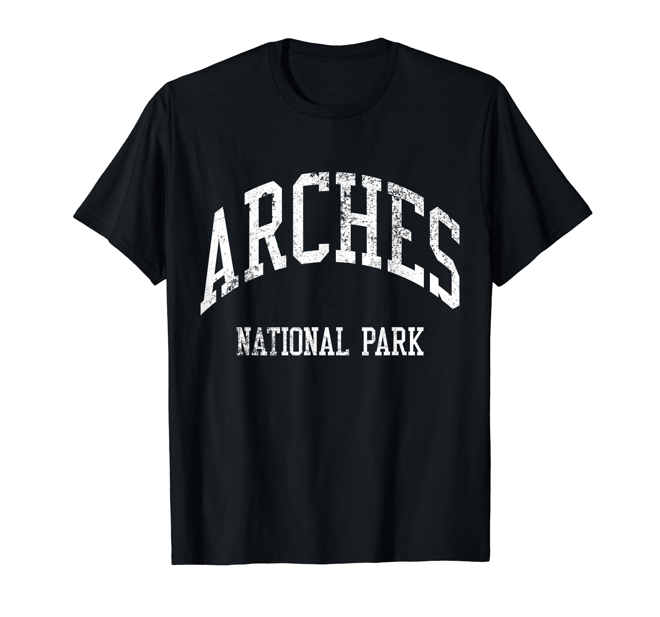 Arches National Park 70S College Sports T-Shirt - Fun Novelty Design Unisex - T-Shirt, Sweatshirt, Hoodie
