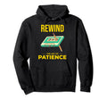 Cassette Tape Rewinding 80S Nostalgia Hoodie - Aesthetic Graphic Unisex - T-Shirt, Sweatshirt, Hoodie